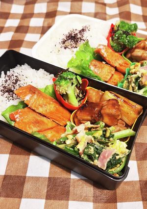 高１男子とパパの弁当240614-レシピのメイン写真