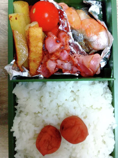 鮭弁当 男子高校生-レシピのメイン写真
