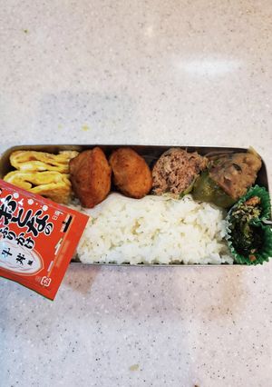 高校生弁当覚え書き319ピーマン肉詰め-レシピのメイン写真