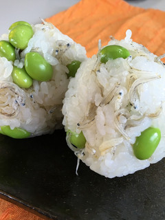 かるしお®ちりめんと枝豆のおにぎり-レシピのメイン写真