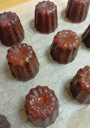 ★粉糖で作る美味しい＊カヌレ＊♪-レシピのメイン写真