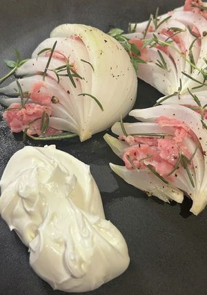 新玉ねぎと生ハムの前菜-レシピのメイン写真