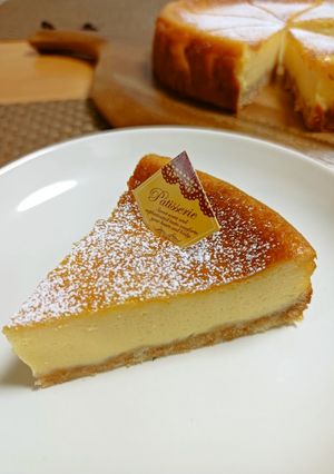 ★濃厚で美味しいベイクドチーズケーキ♪-レシピのメイン写真
