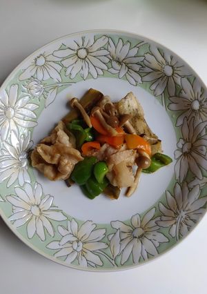 ピーマンたっぷり肉やさい炒め-レシピのメイン写真