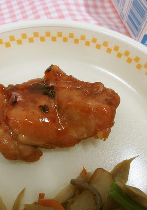 【学校給食】鶏肉の照り焼き-レシピのメイン写真