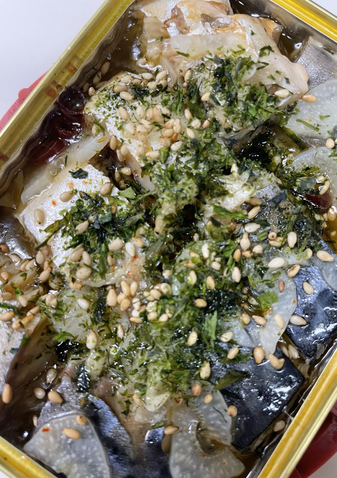 簡単　鯖さばサバ　アヒージョ-レシピのメイン写真