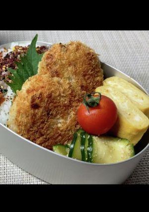 明太しそコロッケ弁当-レシピのメイン写真