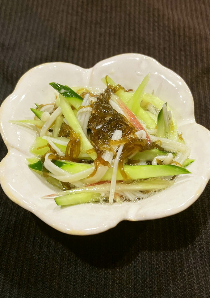 かるしお®もずくのさっぱり和えサラダ-レシピのメイン写真