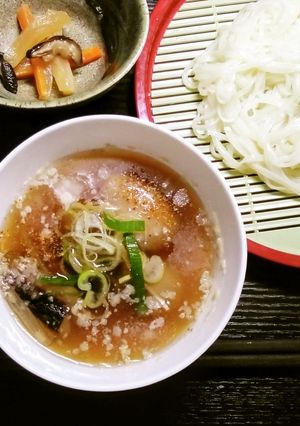 冷やし山形芋煮はじめました-レシピのメイン写真