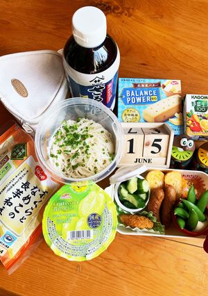 小五次女　お弁当6/15-レシピのメイン写真