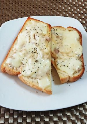 ツナマヨトースト-レシピのメイン写真