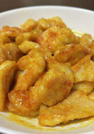 簡単♫鶏胸肉のカレーマヨソース和え-レシピのメイン写真