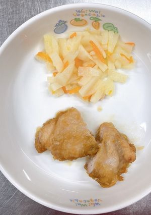 【保育園給食】カリカリ!揚げない山賊焼き-レシピのメイン写真