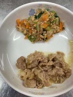 【保育園給食】ほうれん草の納豆和え-レシピのメイン写真
