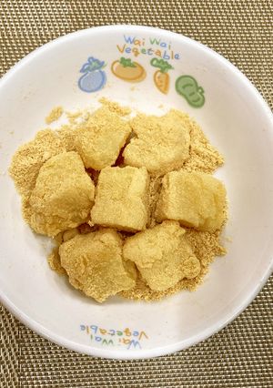 【保育園給食】子どもに大人気！豆乳餅-レシピのメイン写真