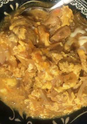 親子煮-レシピのメイン写真