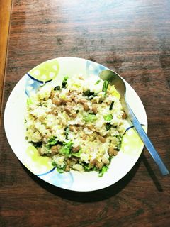 納豆とリーフレタスの玉子チャーハン-レシピのメイン写真