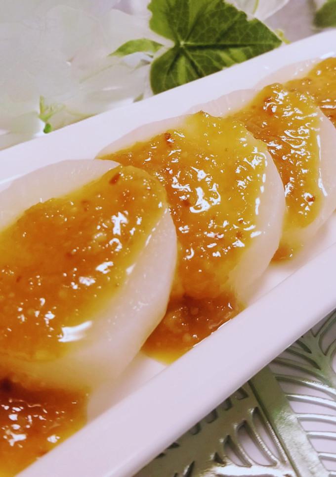 青森の味♪ふろふき大根の生姜味噌だれ-レシピのメイン写真