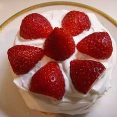 A picture of お誕生日に♪子供用ショートケーキ.