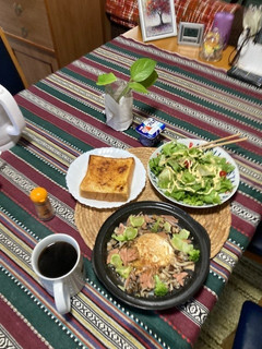 簡単レンチン目玉焼ききのこ添え免疫力+-レシピのメイン写真
