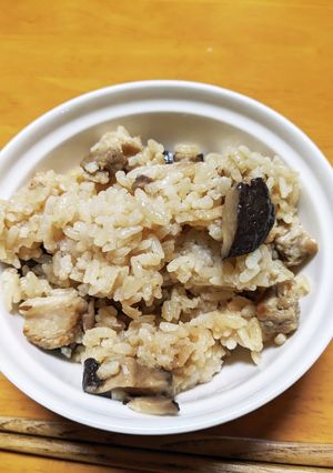 ローソンの大きなメンマで中華おこわ-レシピのメイン写真