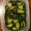 胡瓜の浅漬け