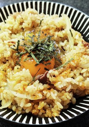 炊飯器で簡単！満足飯♡牛丼風炊込みご飯-レシピのメイン写真