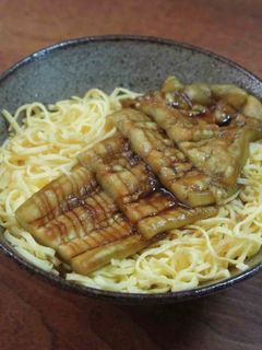 茄子のかば焼き丼-レシピのメイン写真