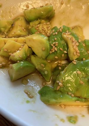 簡単　アボカドのポン酢がけ　アボポン-レシピのメイン写真