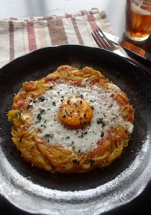 食欲進む☆彡カレー味のじゃがいもガレット-レシピのメイン写真