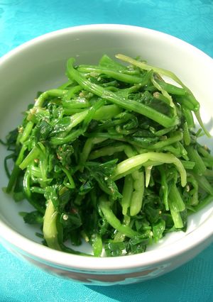 芹で作るナムル　ミナリナムル-レシピのメイン写真