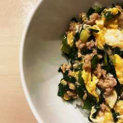 にらたま丼（あんかけ）-レシピのメイン写真