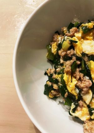 にらたま丼（あんかけ）-レシピのメイン写真