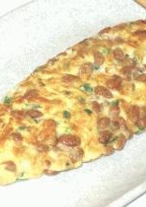 納豆オムレツ-レシピのメイン写真
