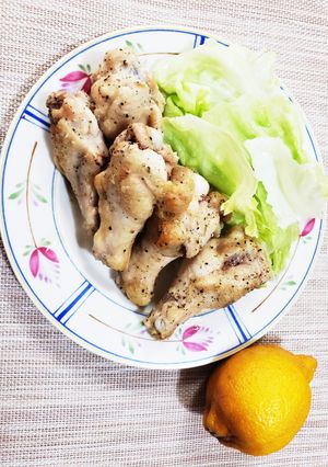 簡単!時短!若鶏の手羽元スパイス焼き!!-レシピのメイン写真