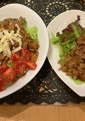 余ったミンチでチーズタコライス-レシピのメイン写真