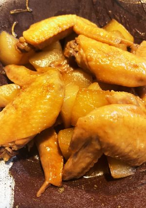 手羽大根の煮物-レシピのメイン写真