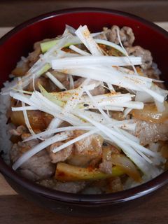 不器用簡単柔らか豚丼-レシピのメイン写真