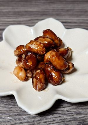 落花生の黒糖蜜煮-レシピのメイン写真