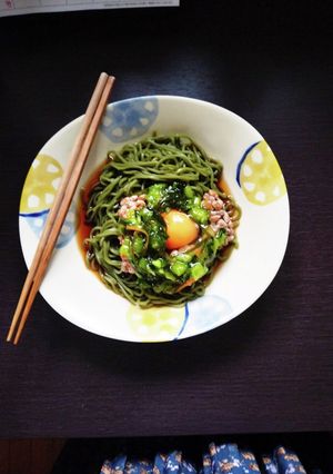 ぶっかけ茶そば-レシピのメイン写真