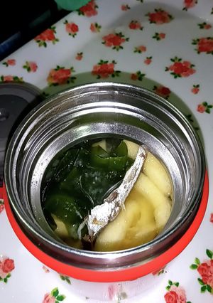 スープジャー（300ml）でお味噌汁-レシピのメイン写真