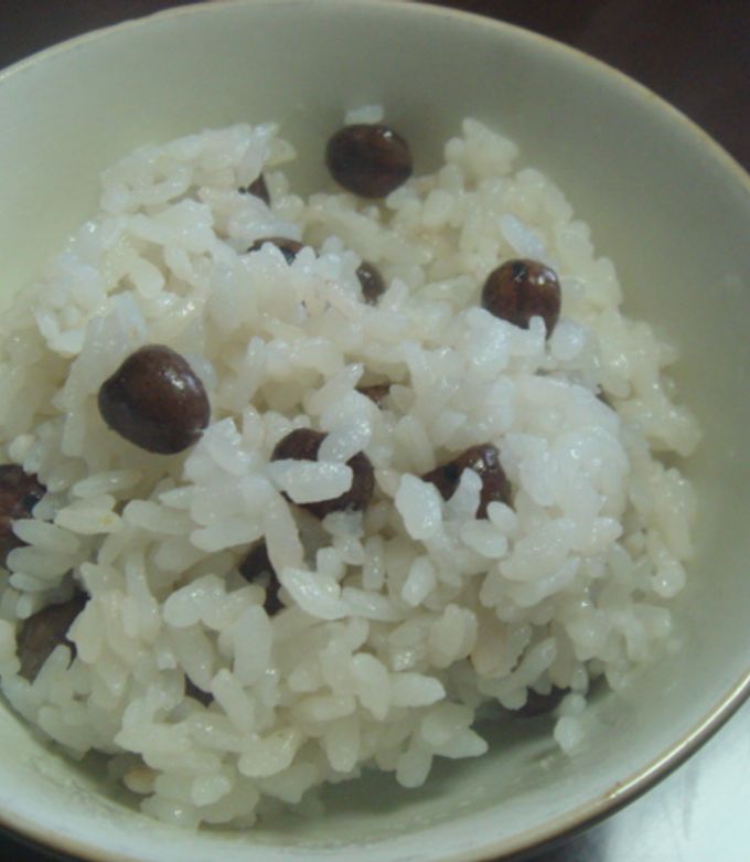 赤えんどう豆ごはん by えっこぱんだ 【クックパッド】 簡単おいしい