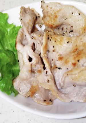 やわらか豚ロース焼き　ホエー漬け-レシピのメイン写真