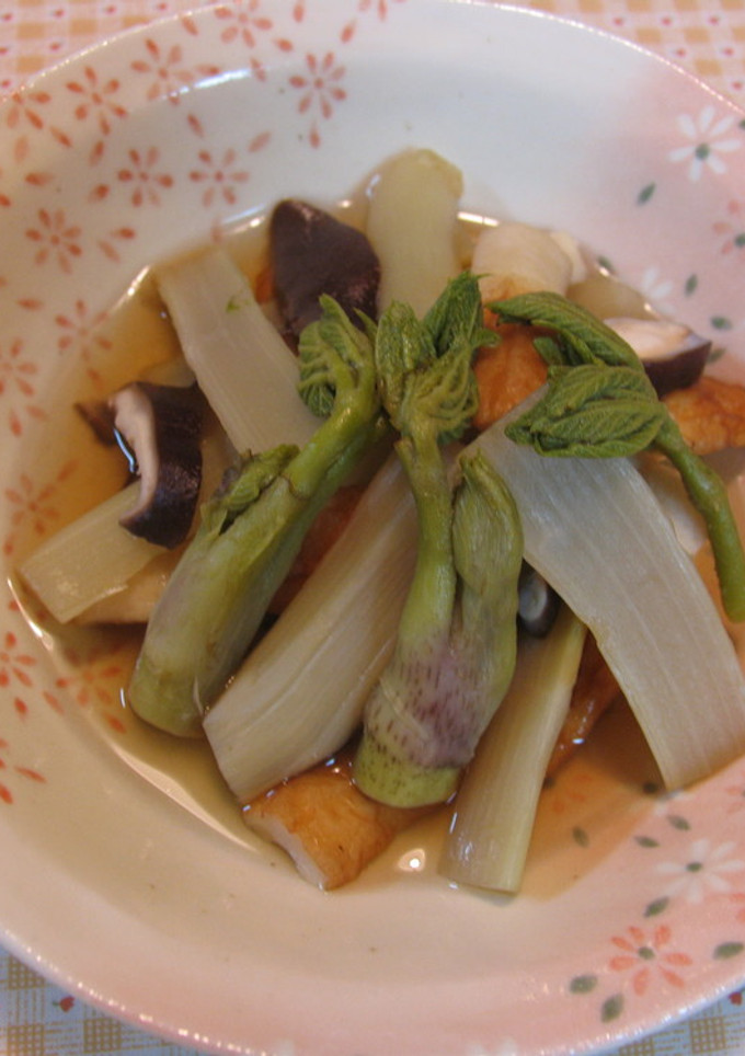簡単　うどとちくわのサッと煮-レシピのメイン写真