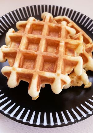 HMで簡単チーズワッフル-レシピのメイン写真