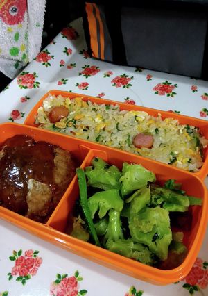 チャーハン弁当-レシピのメイン写真