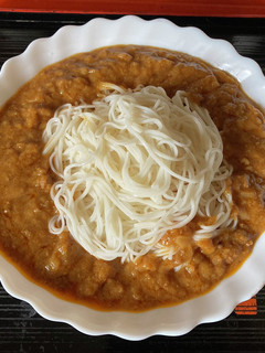 キーマカレーそうめん-レシピのメイン写真