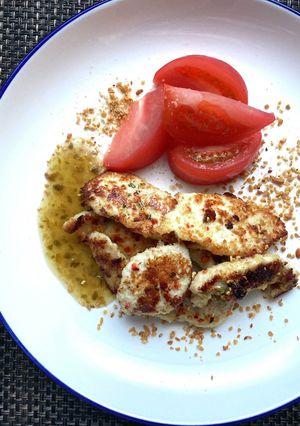 レモンペッパーシーズニングでパン粉焼き-レシピのメイン写真