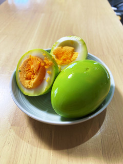 漬物の汁で味卵-レシピのメイン写真