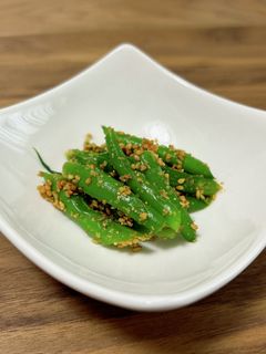 レンチンかんたん!旬のいんげん胡麻和え-レシピのメイン写真